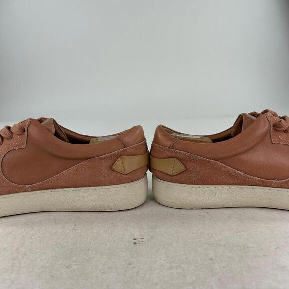 Frye Webster Low Women's Shoes US 10 M Lace Brown Leather Sneakers - Picture 8 of 10